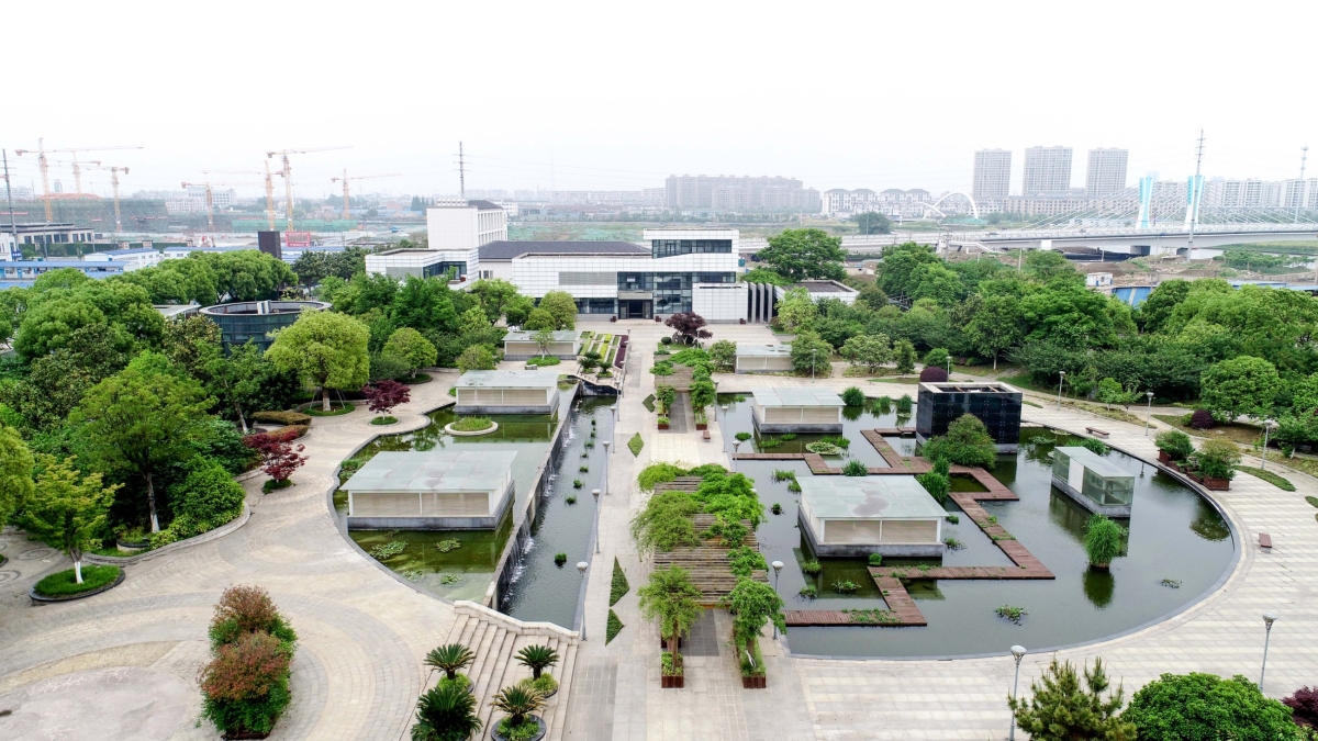 江蘇省張家港市金港全地下式污水處理廠(chǎng)